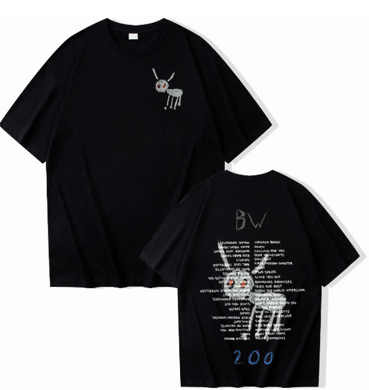 Drake Shirt Drake for All The Dogs Shirt Drake Music Tour 2023 Drake Merch Unisex O-Neck Short Sleeve Shirts